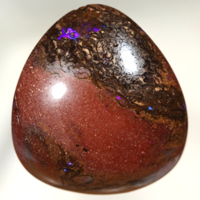 SOLID BOULDER OPAL Huge 29 carats.  Yowah nut, double sided